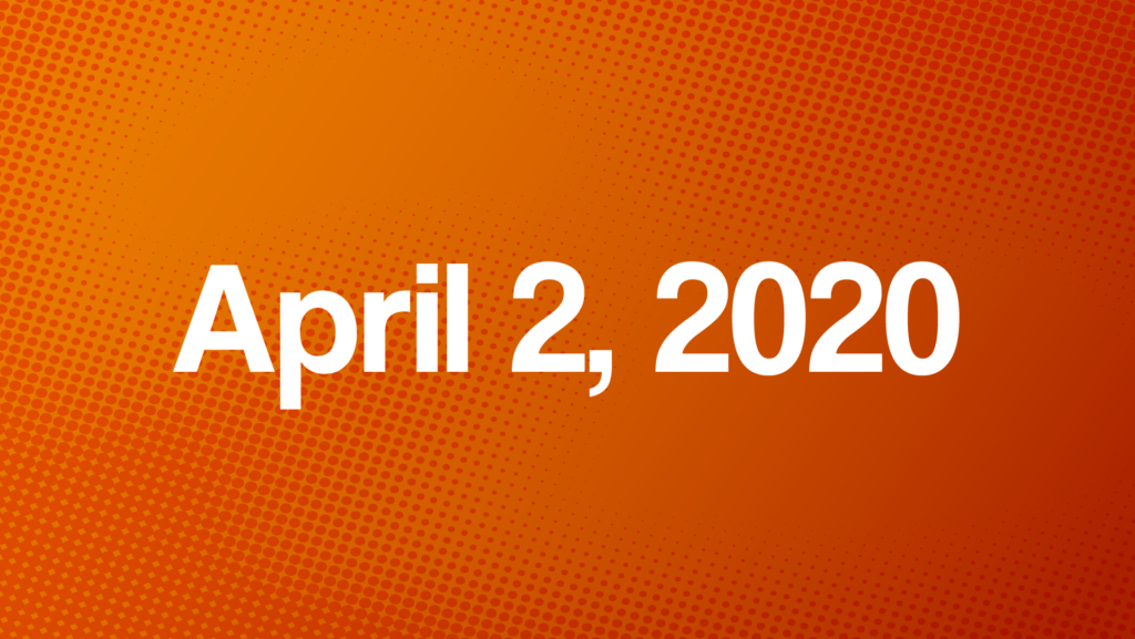 Blog post image for Weekly Quercus Updates on April 2, 2020