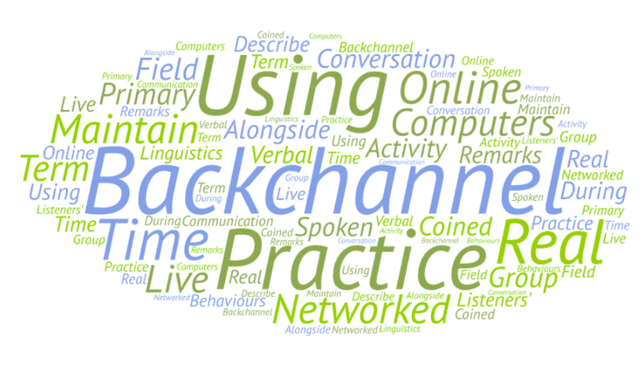 backchanneling