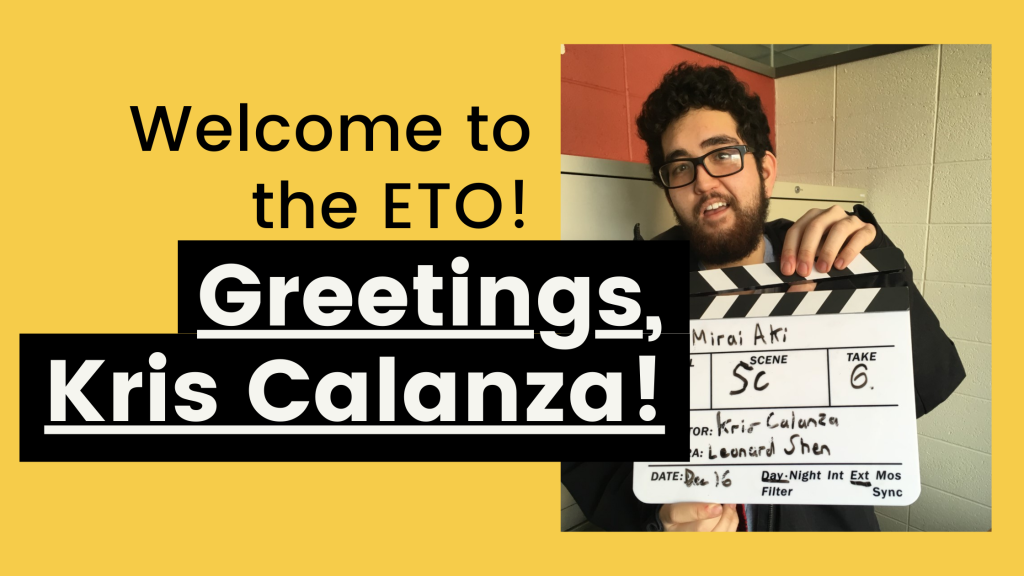 Picture of ETO staff Kris Calanza