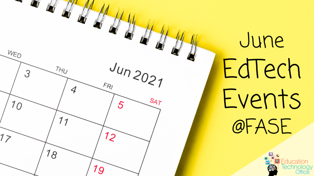 Image of calendar of the June 2021 with the title of this blog post in the corner.