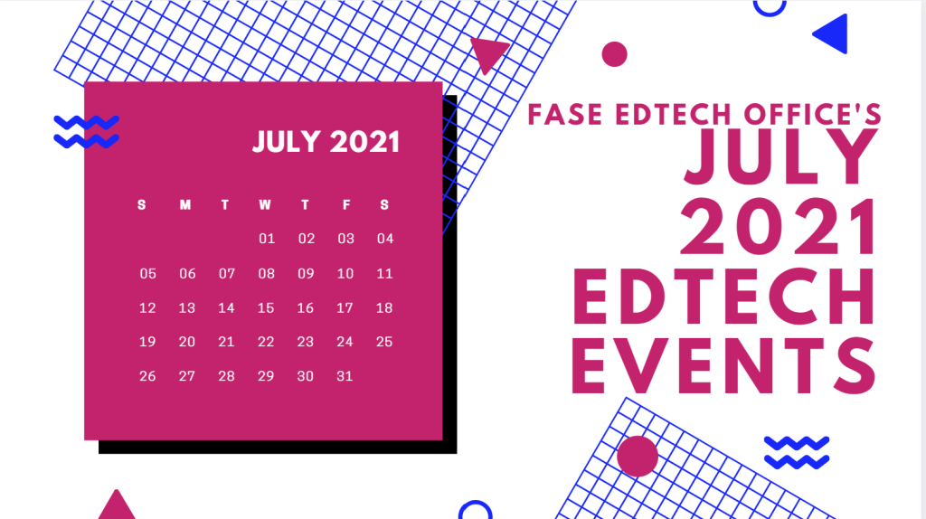 Image of calendar for July 2021
