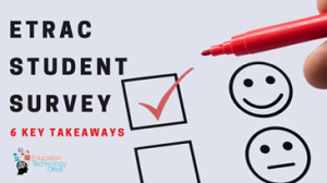 Blog card for ETRAC STUDENT SURVEY