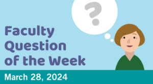 Blog card for Faculty Question posted on 28 MAR 2024