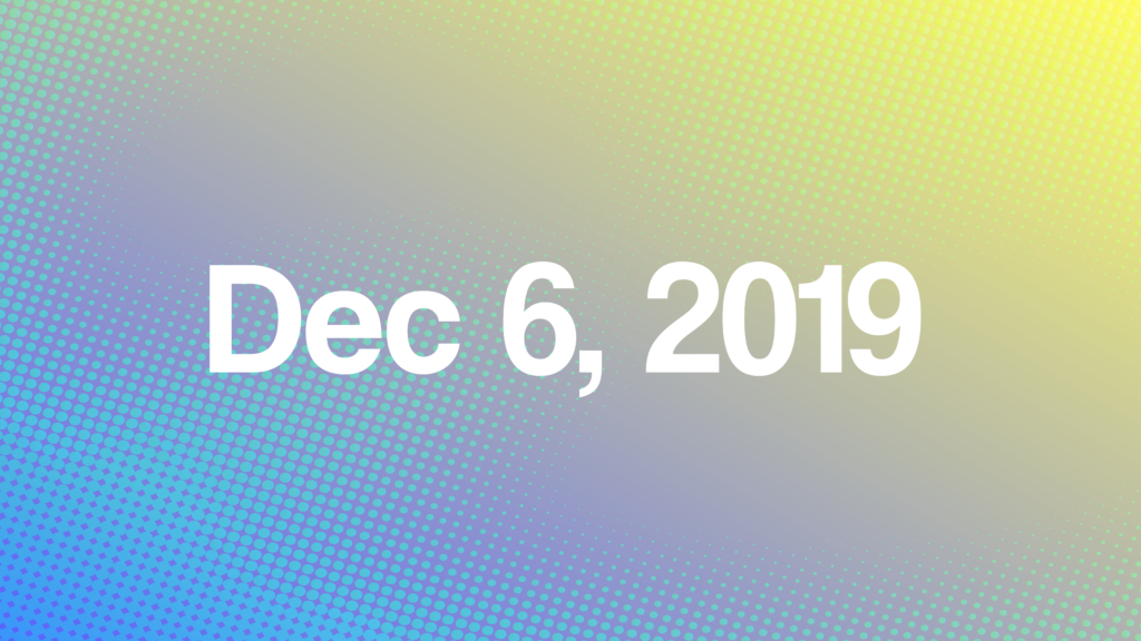 Blog post image for Weekly Quercus Updates on December 9, 2019
