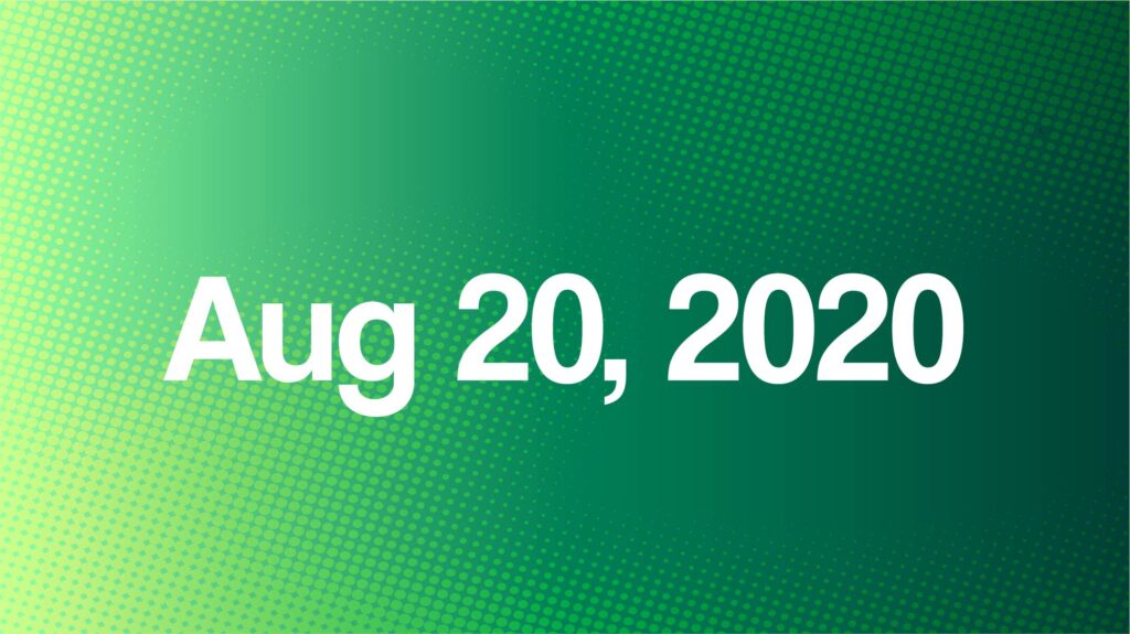 Blog post image for Weekly Quercus Updates on August 20, 2020