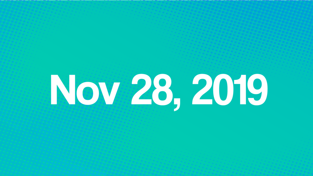 Blog post image for Weekly Quercus Updates on November 28, 2019