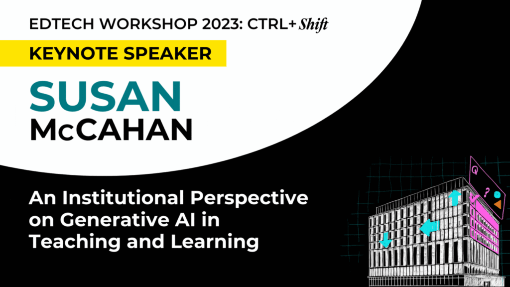 Card for Keynote: An Institutional Perspective on Generative AI in Teaching and Learning