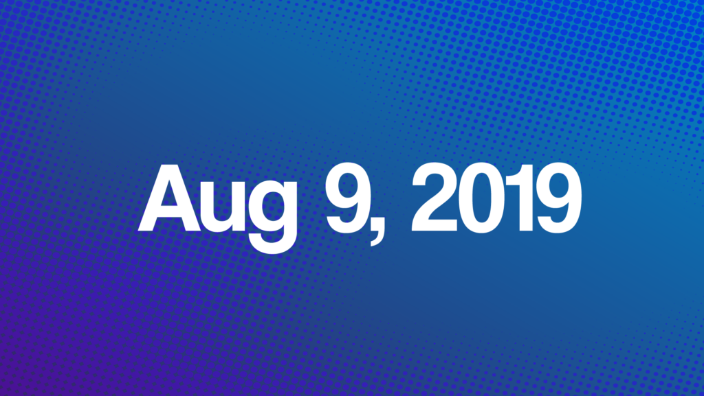 Blog post image for Weekly Quercus Updates on August 9, 2019