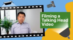 Featured image for Filming a Talking Head Video with Prof Alan chong
