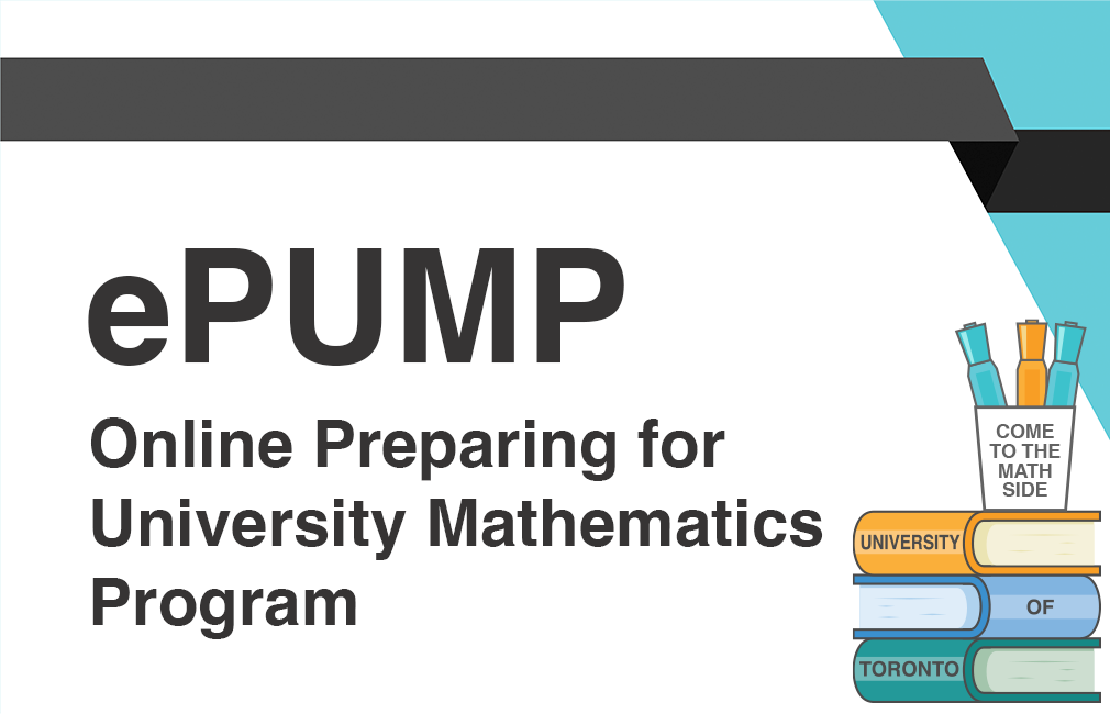 ePUMP - online Preparing for University Mathematics Program